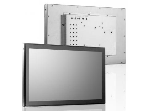 15,6’’ Встраиваемый промышленный проекционно-емкостный сенсорный монитор Open Frame, широкоформатный, до 10 касаний, PureFlat-серия