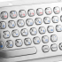 Металлическая встраиваемая антивандальная клавиатура с трекболом, USB, Fn, Ctrl
