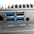  17’’ Промышленный безвентиляторный резистивный панельный компьютер (моноблок),  J1900, USB×4 шт, RS-232×3 шт