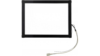 19" Сенсорный акустический экран в рамке, 6 мм, P-серия, комплект (контроллер USB, провод)