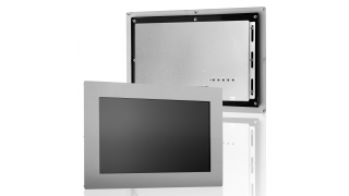 18,5’’ Встраиваемый антивандальный акустический сенсорный монитор Easy Mount, 2 касания, EM-серия