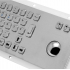  Металлическая антивандальная встраиваемая клавиатура с трекболом, USB, алфавит Брайля, Alt, Win, Ctrl