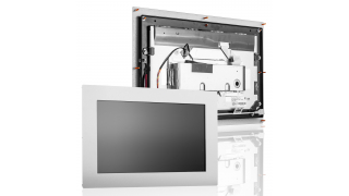 22’’ Встраиваемый антивандальный акустический сенсорный монитор Easy Mount, 1 касание, RS232, EM-серия
