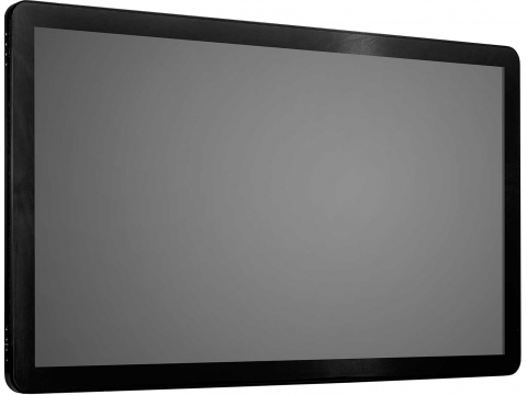 27’’ Встраиваемый промышленный проекционно-емкостный сенсорный монитор Open Frame, до 10 касаний, HDMI, DVI, PureFlat-серия