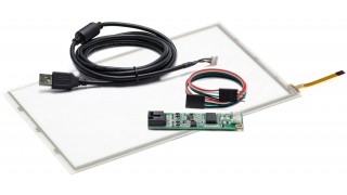 8.9" Сенсорный резистивный экран W4R (4-проводной), широкоформатный, комплект c контроллером USB W4R