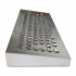  Металлическая настольная антивандальная клавиатура c трекболом, USB, F1—F12, Alt, Win, Ctrl