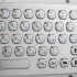  Металлическая антивандальная встраиваемая клавиатура с трекболом, USB, Alt, Win, Ctrl