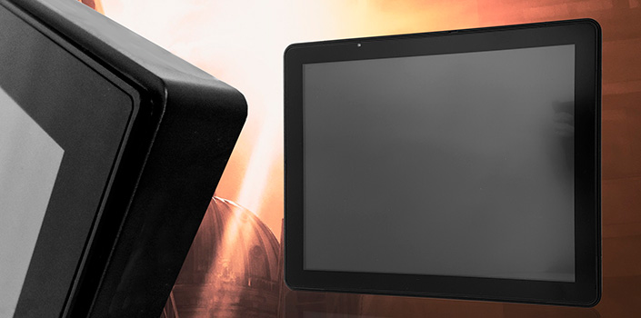 Сверхъяркий промышленный сенсорный монитор TGM17RPE(HB) 17 дюймов, монтаж заподлицо