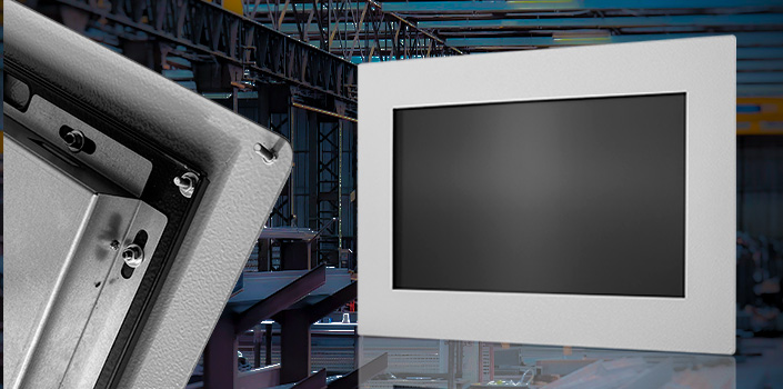 Акустический монитор Easy Mount, вид спереди и шпилька