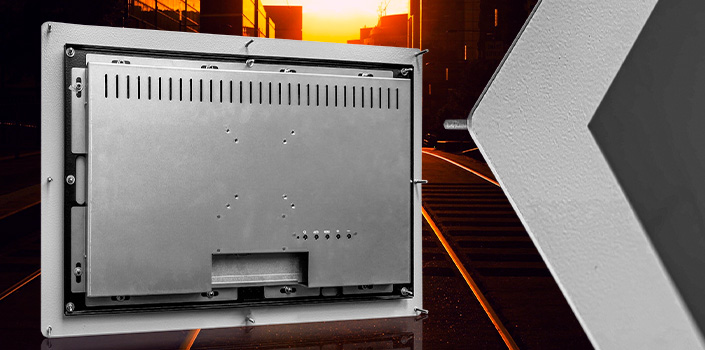 Акустический монитор Easy Mount, вид сзади и крупный план лицевой рамы